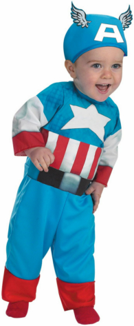 Captain America Infant/Toddler Costume 3 Captain America Infant/Toddler Costume