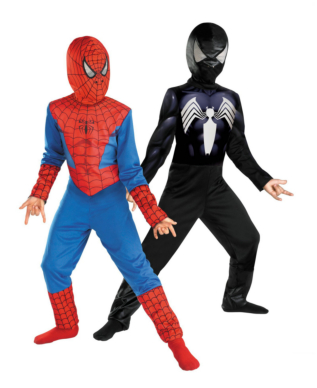The Amazing Spider-Man Reversible Red To Black Child Costume 3 The Amazing Spider-Man Reversible Red To Black Child Costume
