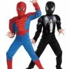 The Amazing Spider-Man Reversible Red To Black Muscle Chest Chil -Monster Costumes Sales Shop 32931 1