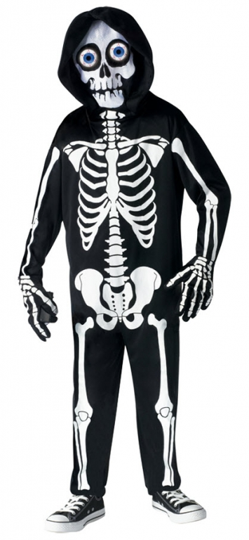 Fright Light Skeleton Costume 3 Fright Light Skeleton Costume