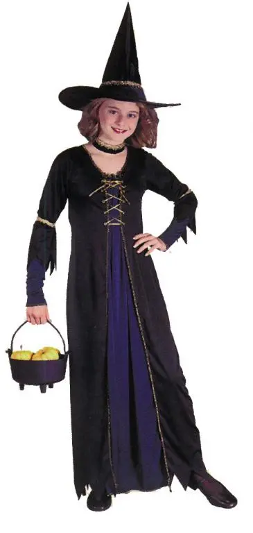 Victorian Witch Child Costume 3 Victorian Witch Child Costume