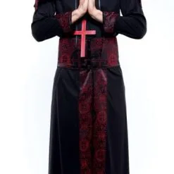 Endless Options Black And Red Robe Adult Costume