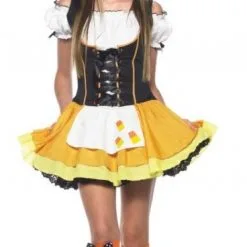Candy Corn Witch Costume