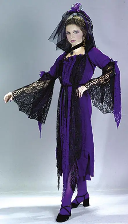 Drac Bride Child Costume 3 Drac Bride Child Costume