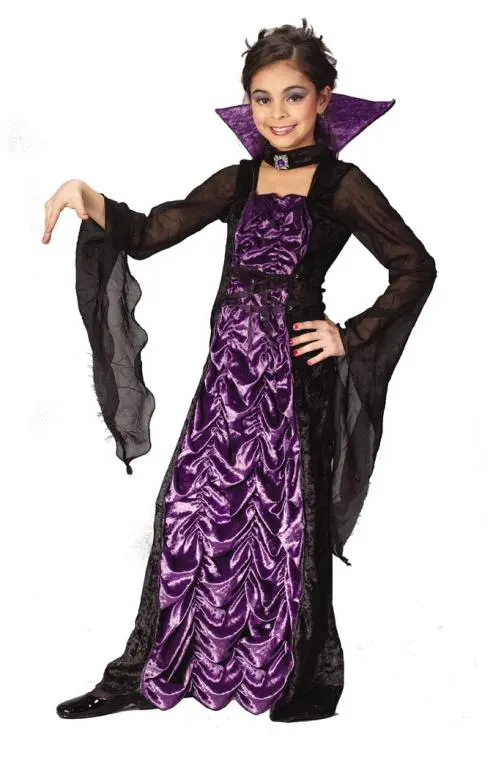 Countess Of Darkness Child Costume 3 Countess Of Darkness Child Costume