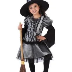 Goth Rose Witch Toddler Costume