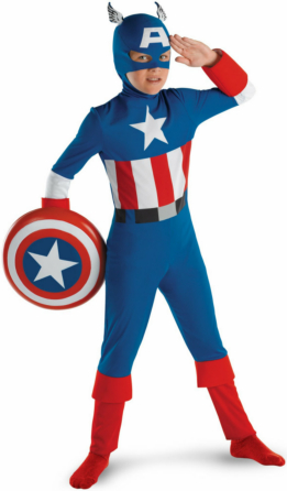Captain America Classic Child Costume 3 Captain America Classic Child Costume