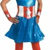 Captain America Girl Child/Teen Costume 1 Captain America Girl Child/Teen Costume -Monster Costumes Sales Shop 60720