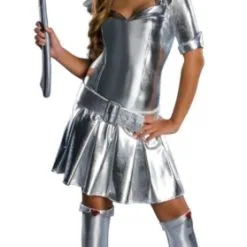 Wizard Of Oz Tin Woman Tween Costume