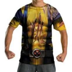 Wolverine Mask And T-Shirt Costume Set - Tween