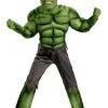 The Avengers Hulk Classic Muscle Chest Child Costume