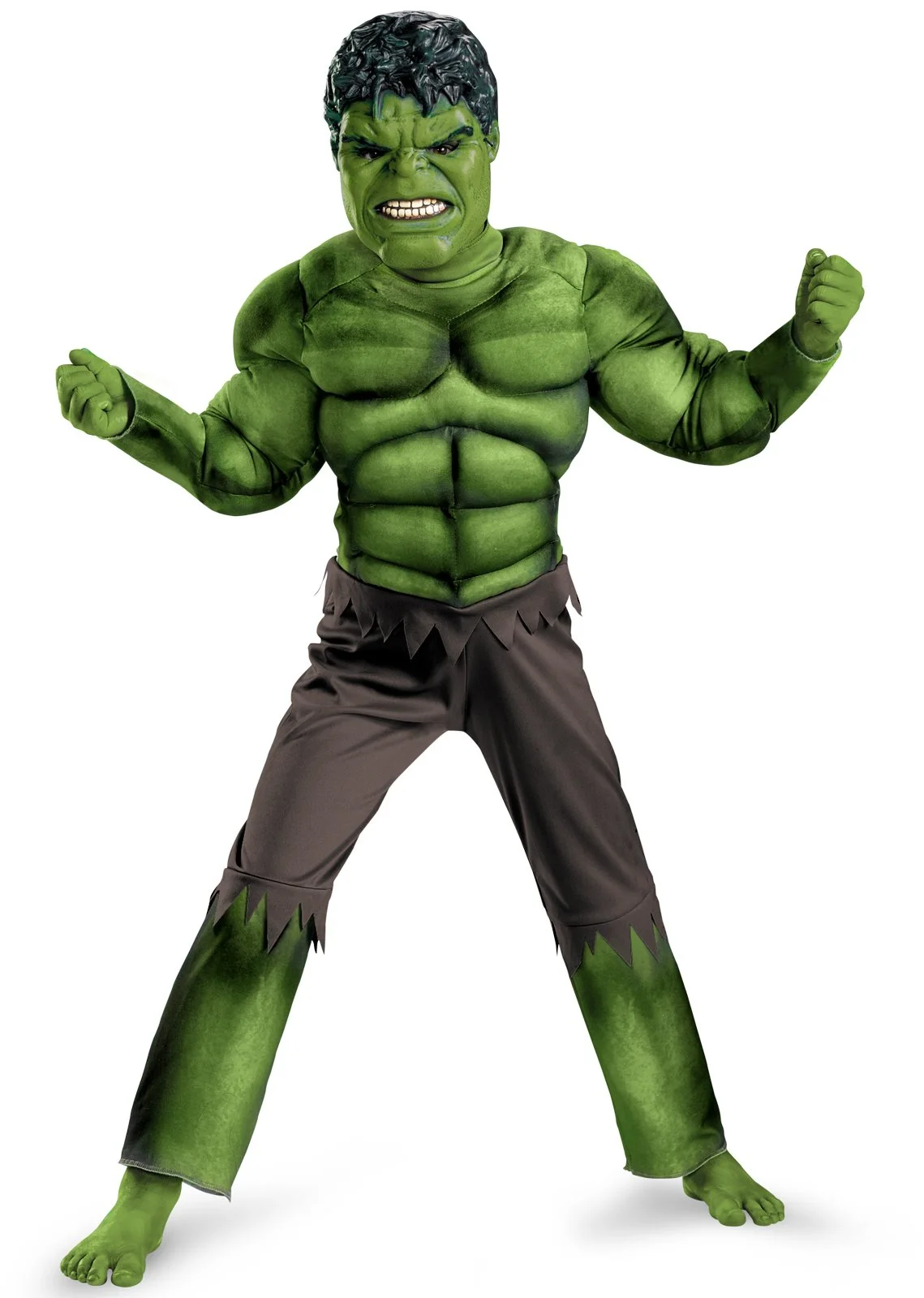 The Avengers Hulk Classic Muscle Chest Child Costume 3 The Avengers Hulk Classic Muscle Chest Child Costume
