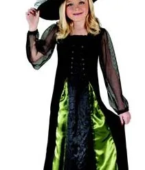 Witch Gothic Maiden Child Costume