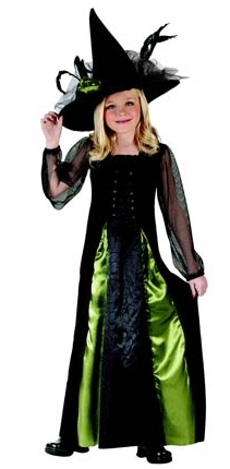 Witch Gothic Maiden Child Costume 3 Witch Gothic Maiden Child Costume