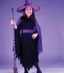 Shimmering Witch Child Costume