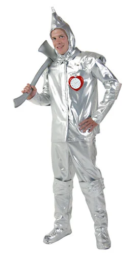 Men's Plus Size Tin Man Costume 3 Men's Plus Size Tin Man Costume