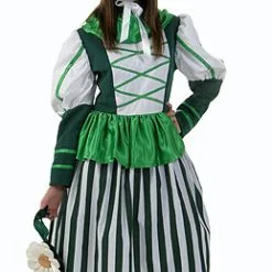 Plus Size Deluxe Munchkin Woman Costume